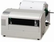 Toshiba TEC B 852 Etikettendrucker in Weiß, monochrom, Direktthermal- und Thermoübertragungsdruck, 300 dpi, USB, LAN, Rolle (10 - 24,2 cm) - Bild 1