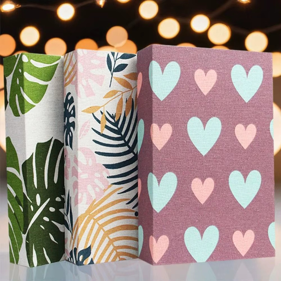 DIY Fotoalbum mit 100 Taschen und Leinenhülle für 4 x 6 Fotos - Bild 4