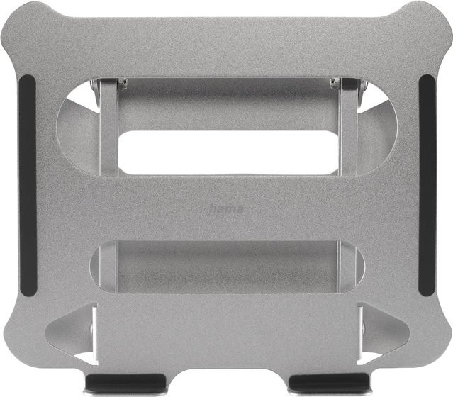 Hama Laptop-Stand aus Aluminium höhenverstellbar und neigbar in Silber für bis zu 15,6 Zoll - Bild 1