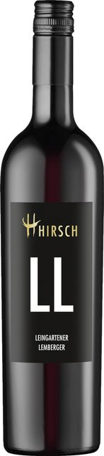 Hirsch Lemberger Rotwein, 2023, Leingarten, trocken, 0,75 l - Bild 1