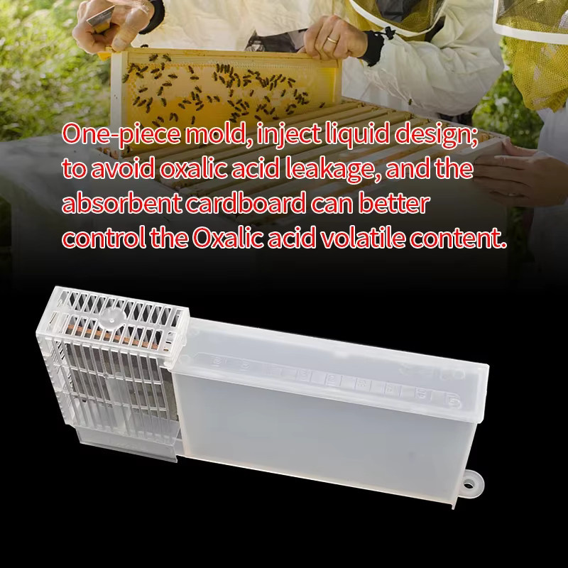 Nassenheider Formsäureverdampfer zur Varroa-Milbenbekämpfung in transparent, GREENVIVE Bienenzuchtwerkzeug - Bild 2