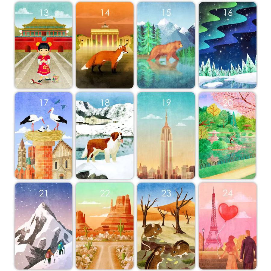 Miamondo Lenormand Deck Wahrsagekarten, 36 Stück Karten - Bild 3