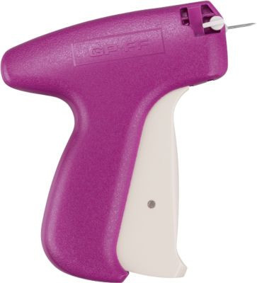 Etikettierpistole METO Economy Fine mit extrafeiner Nadel aus Stahl und Kunststoff in Grau-Violett - Bild 1