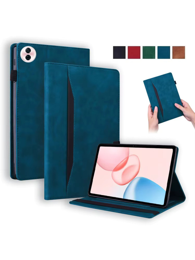 Luxus Brieftasche Flip-Cover für Honor Pad 10 (12,1 Zoll) in Schwarz mit Standfunktion - Bild 7