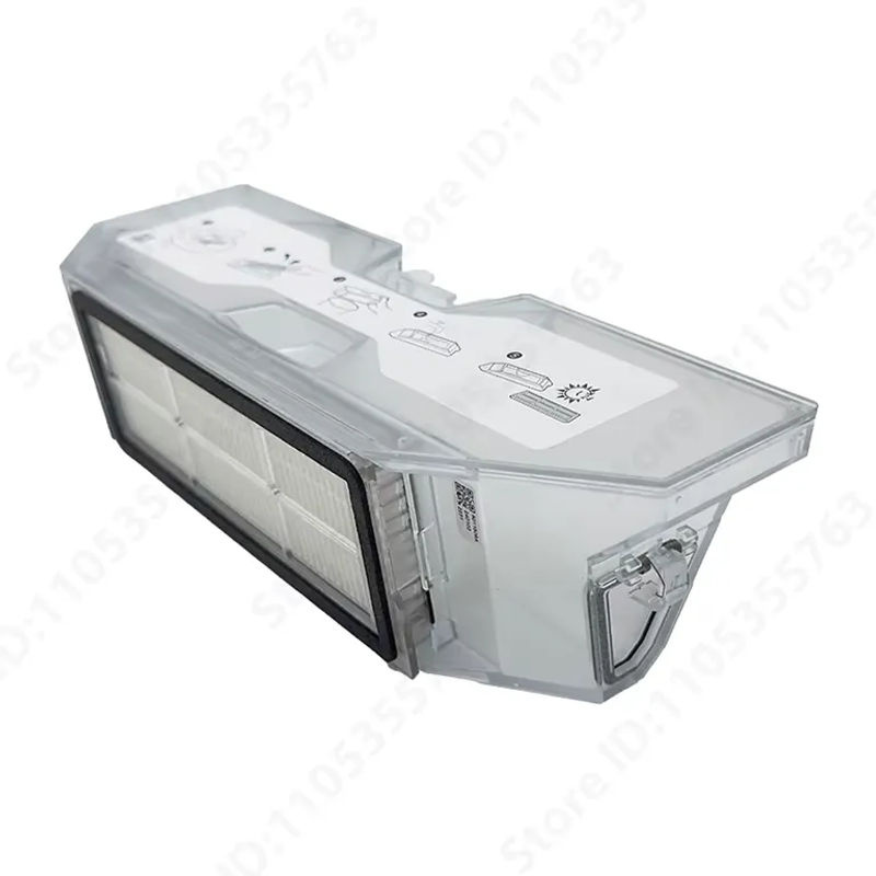 UN-Dust Box Ersatzfilter für Roborock Q Revo Maxv, Q Revo Pro und P10 Pro Roboter-Staubsauger Zubehör, transparent - Bild 2