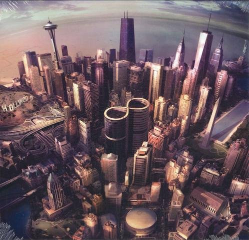 Foo Fighters Sonic Highways LP Schallplatte von Roswell Records, Rock Album 2014, Multicolor - Bild 1