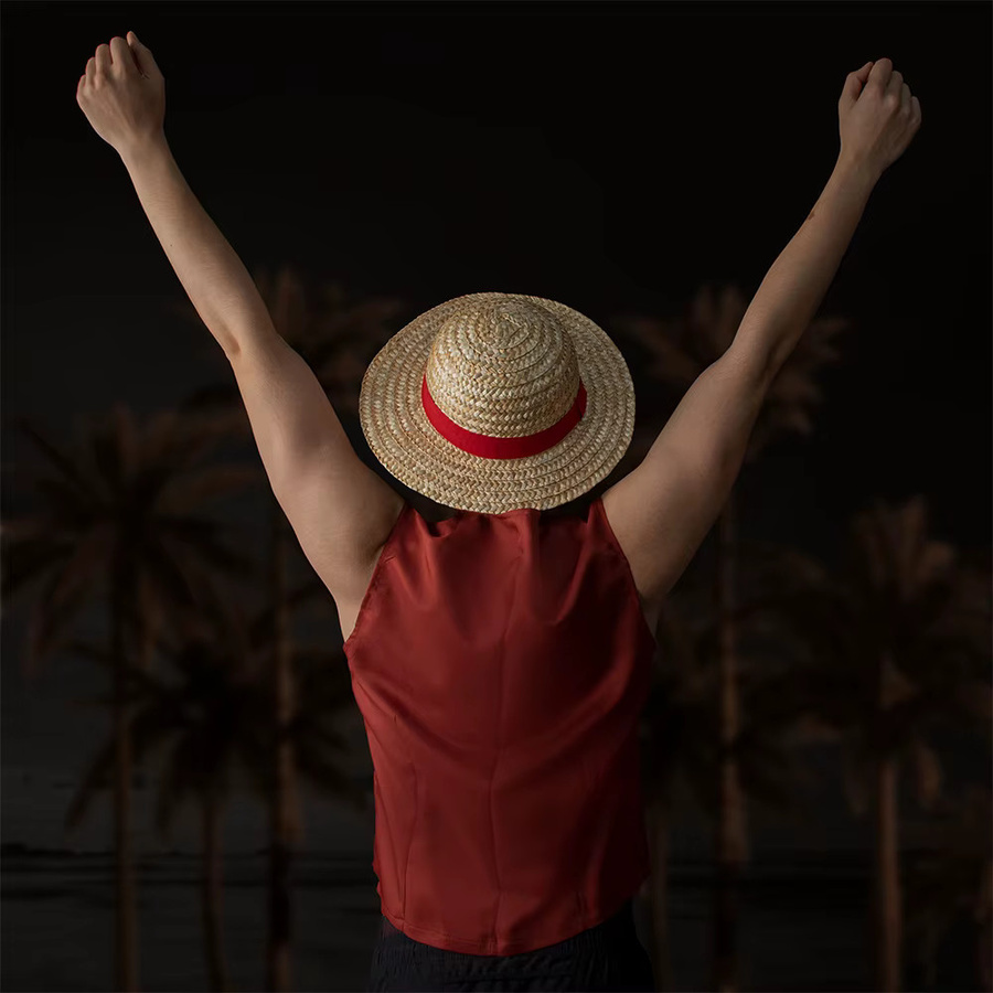 One Piece Strohhut von Luffy, Zubehör, 1 Stück - Bild 3