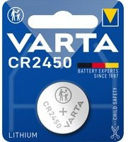 Varta Knopfzelle CR2450 Lithium 3V 570 mAh Silber - Bild 1