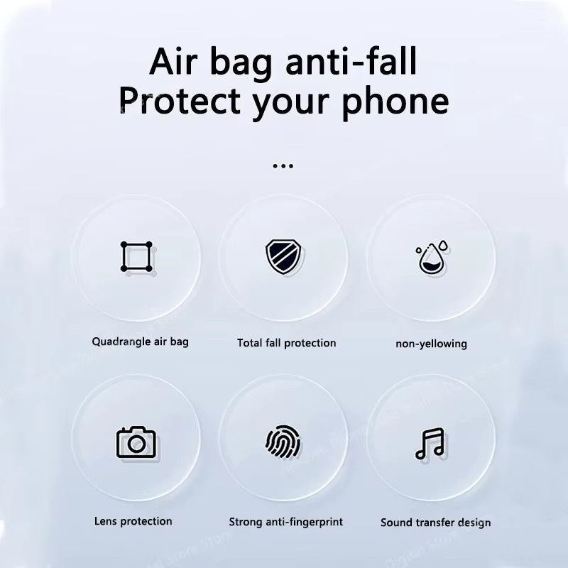 Stoßfeste transparente TPU Handyhülle für Samsung Galaxy M33, M34, M14 und M54 5G - Bild 5