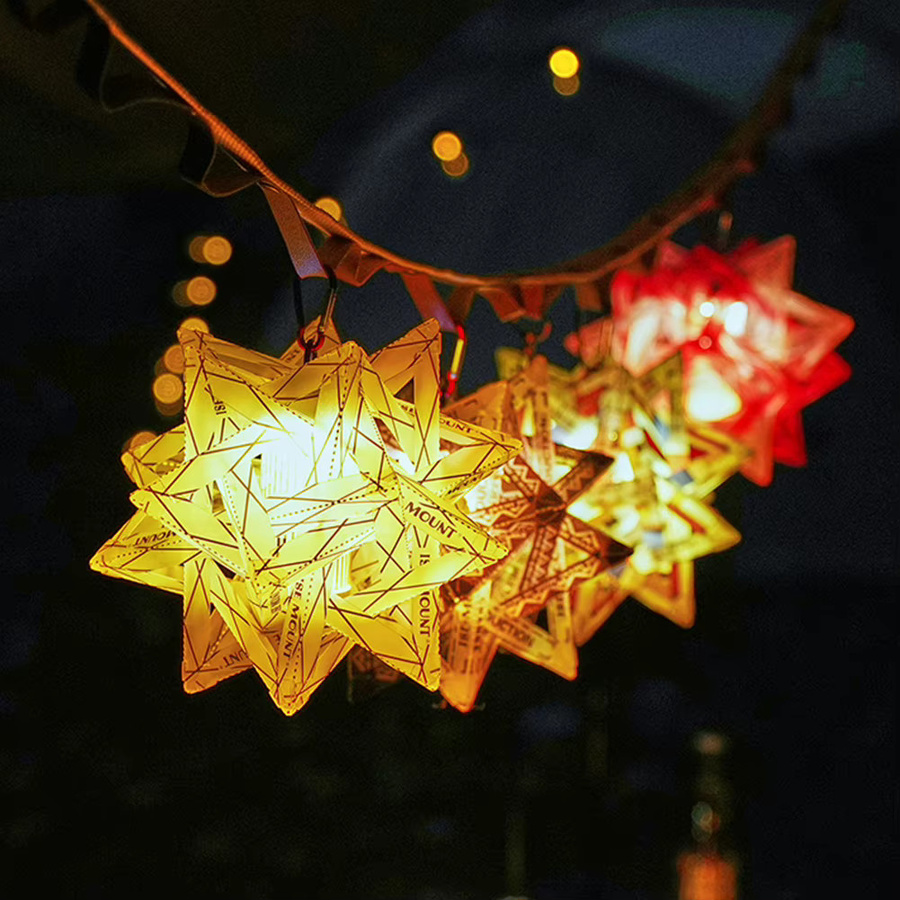 Wasserdichter Outdoor Star Camping Lichtschirm in Multicolour aus Kunststoff - Bild 3