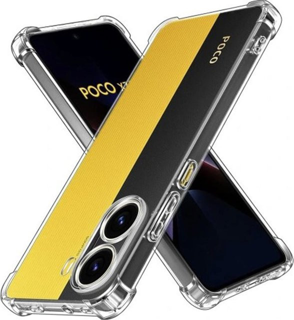 Techsuit Stoßfeste Hülle für Xiaomi Poco X7 Pro in Transparent - Bild 1