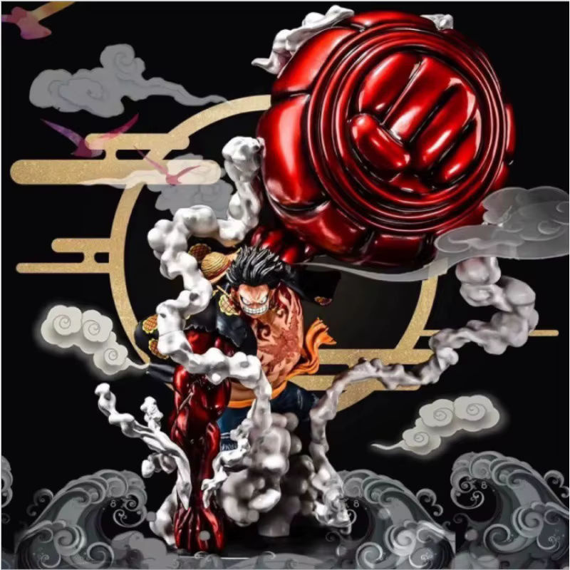 Bandai One Piece Gear 4 Ruffy Monkey D Ruffy Figur 21 cm - Bild 2