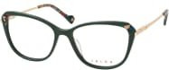 Yalea VYA 132 Korrektionsbrille, Vollrand, quadratisch, Damen, green black - Bild 1