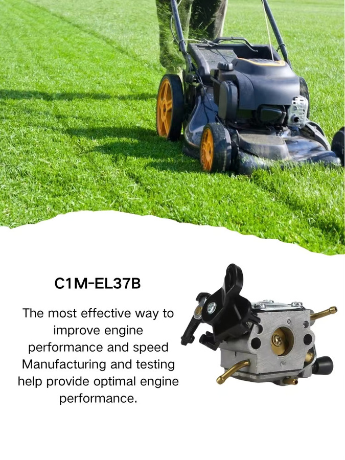 Husqvarna Vergaser Set für Kettensägen C1M-EL37B 506450401 in Silber, passend für Husqvarna 445, 450, 445E, 450E und Jonsered CS2245S - Bild 4