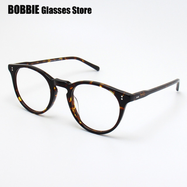 OV 5183 Korrektionsbrille, Acetat, Rund, Vollrand, Unisex, Braun - Bild 1