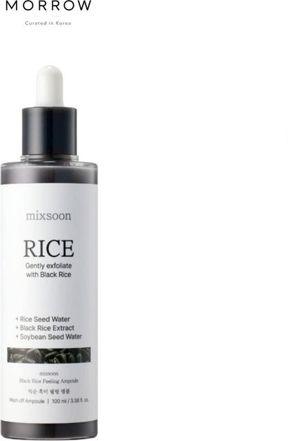 Mixsoon Schwarzer Reis Peeling Ampulle, 100 ml, Unisex - Bild 1