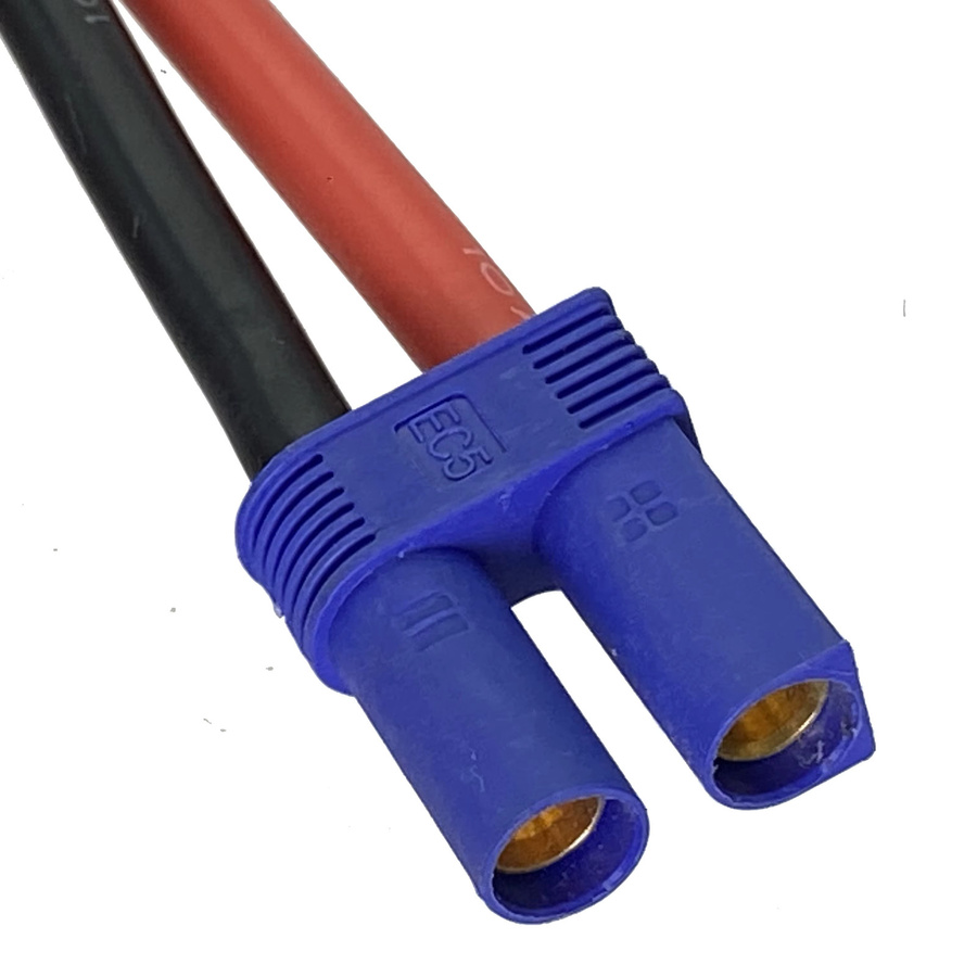EC5-Buchse auf 4 mm Bananenstecker Kabel mit 10 AWG für Icharger308 und 406 Ladegeräte, 20 cm Länge, Mehrfarbig - Bild 3