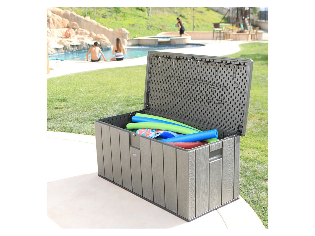 Lifetime Kissenbox Gartenbox Dunkelgrau B/T/H: 151 x 72 x 69 cm - Bild 2
