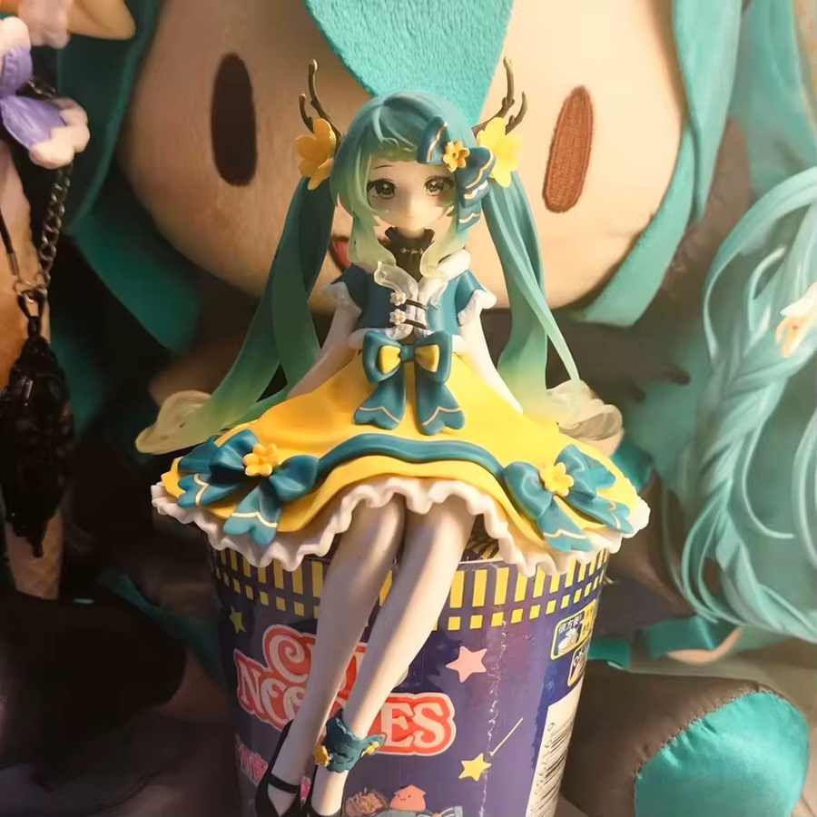 Bandai Hatsune Miku Fantasy Actionfigur, 2-teiliges Set, PVC - Bild 3
