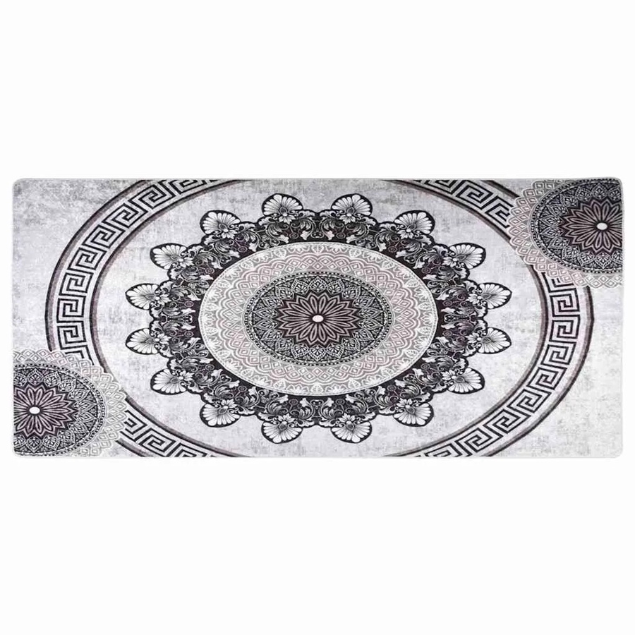 vidaXL Teppich Orientalisch Waschbar und Rutschfest, Mehrfarbig, B: 80 cm, L: 300 cm - Bild 3