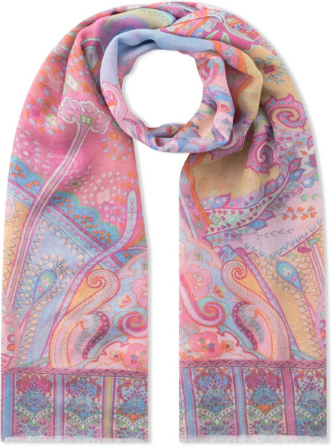 Codello Schal Modal-Seide, Paisley Mix, Damen, 100x180 cm - Bild 1