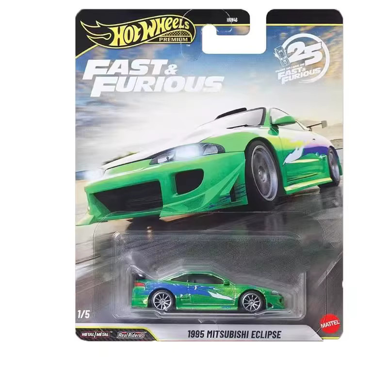 Hot Wheels Fast & Furious, Druckguss-Fahrzeugmodell-Set, Maßstab 1:64 - Bild 2
