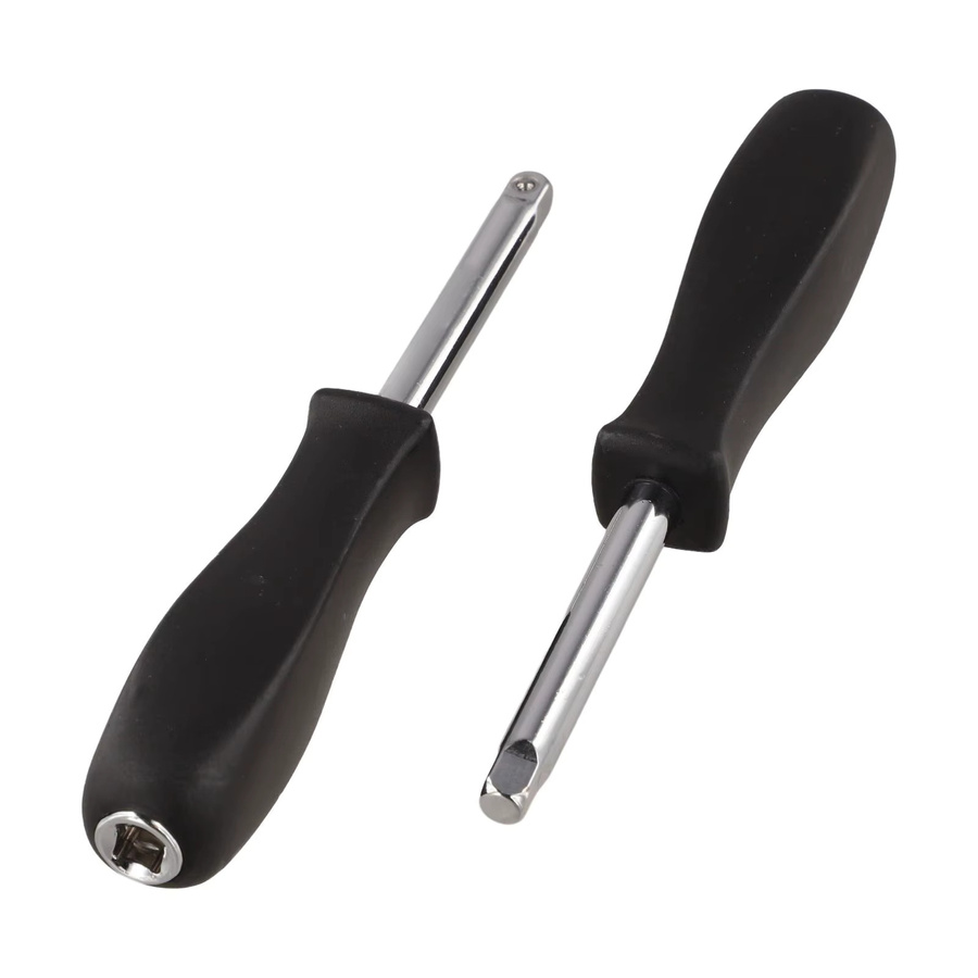 DAZZLEEX Dual-Zweck Steckschlüssel Set mit 6,3mm Bodenloch Verbindung und 1/4 Zoll Quadratischer Stange, 2 Stück - Bild 3