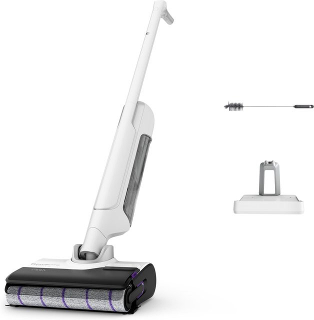 Rowenta X-Clean 10 Akku-Nass-Trockensauger in Weiß/Silber - Bild 1