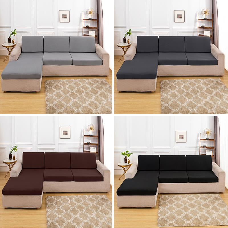Sofa-Kissenbezug von LEVIVEI aus Polyester mit elastischem Band für rechteckige Kissen - Bild 4