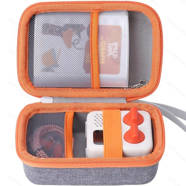 Tragbare Hartschale in Grau für Yoto Mini Audio Player, Lautsprecher und Kartenhalter - Bild 1