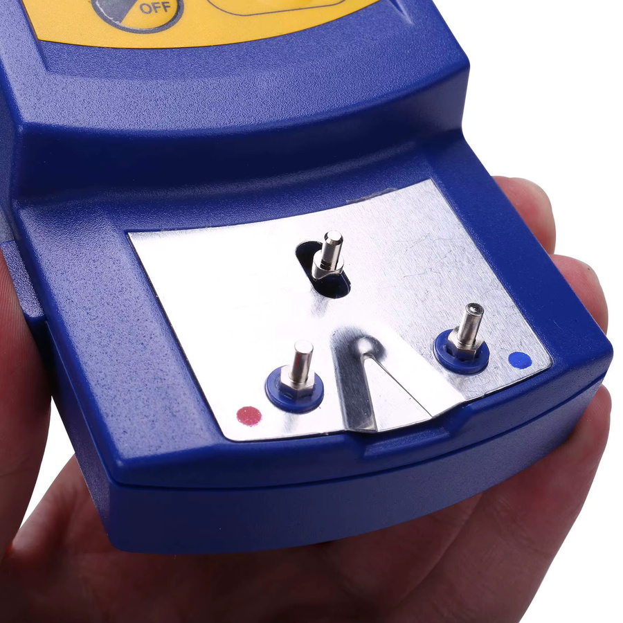 ABFKW FG-100 Digitales Thermometer und Temperaturtester für Lötkolbenspitzen mit 5 bleifreien Sensoren, 0–700 °C, Blau - Bild 4