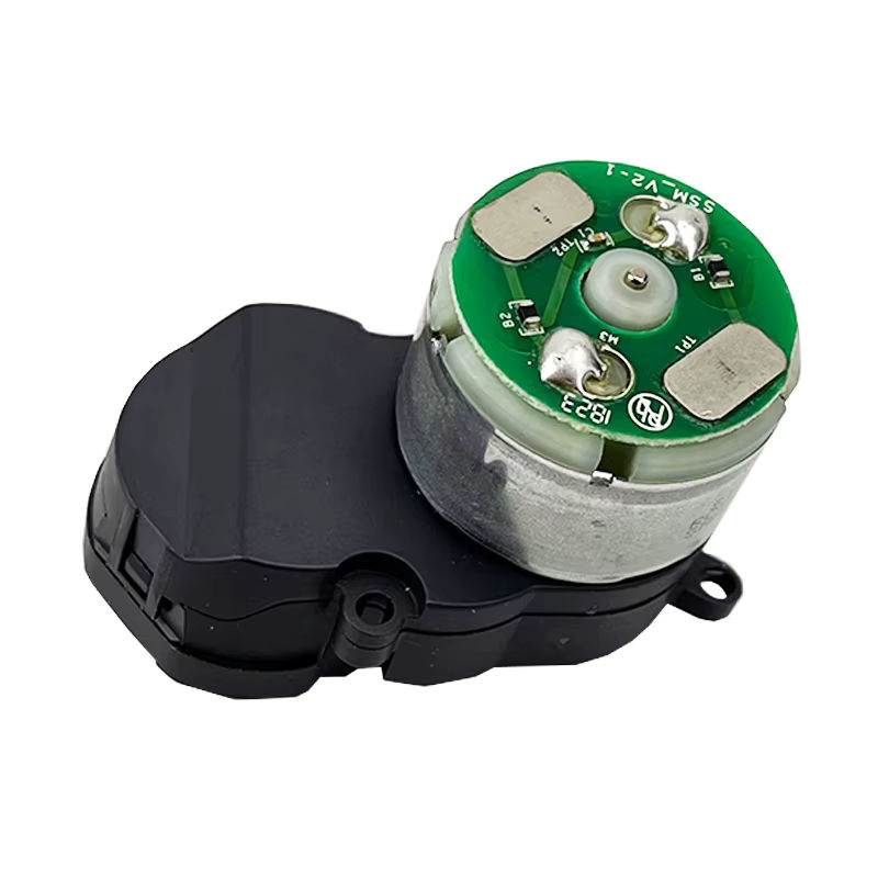 Ersatzteil Seitenbürsten-Motor für Xiaomi Roborock S50 S51 S55 Xiaowa C10 E20 E25 E35 Roboterstaubsauger in Schwarz aus Kunststoff - Bild 2