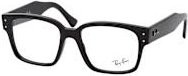 Ray-Ban RX 7256 Korrektionsbrille, Vollrand, quadratisch, Kunststoff, black, Unisex - Bild 1