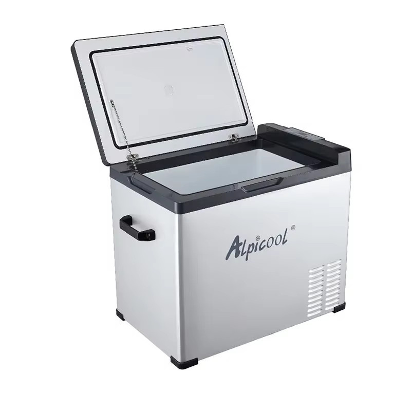 Alpicool Tragbarer 12V-Autokühlschrank aus Kunststoff, 50 l - Bild 1
