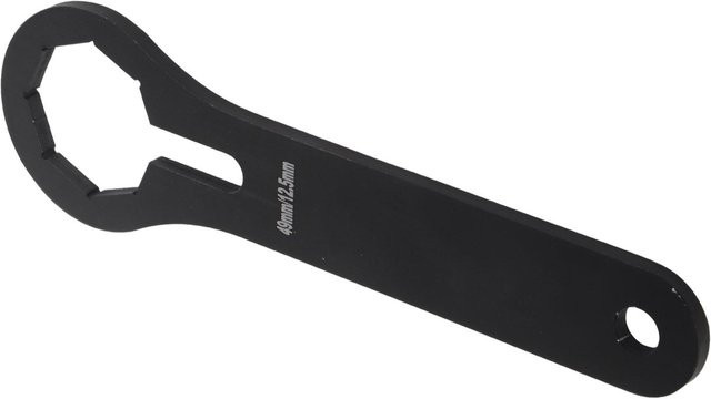 Igeteck Reparaturschlüssel für Gabelfederkappen 49mm, Farbe: Schwarz, Material: Stahl - Bild 1