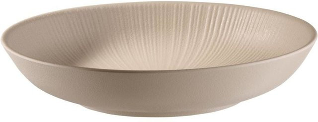 APS Schale NERO aus Melamin in Beige, rund, 800 ml, B/T/H: 22,5 x 22,5 x 4,5 cm - Bild 1