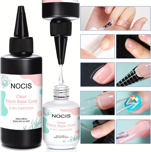 NOCIS Nagelgel 9-in-1, Clear, 50 ml - Bild 1