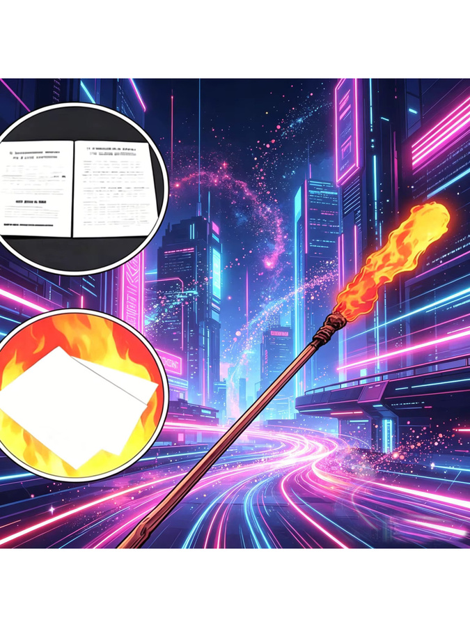 ZQION Fantasy Elektronischer Feuer-Blitzstab, Magische Zauberstäbe, Zubehör - Bild 2