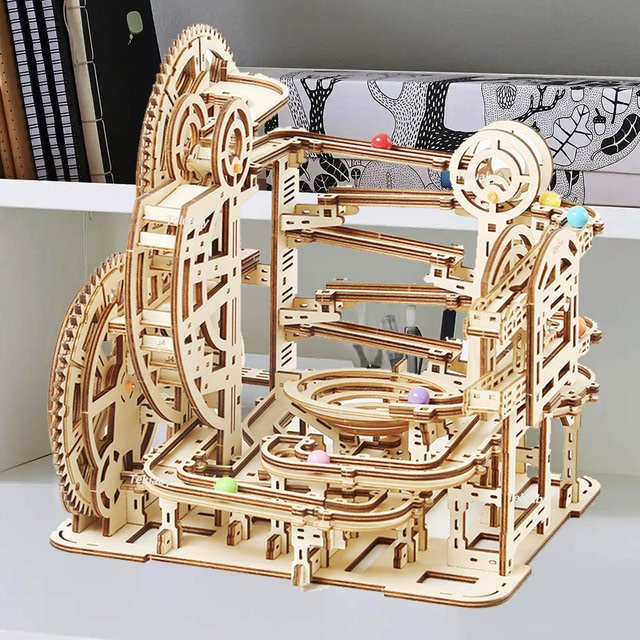 Brangdy 3D-Holzpuzzle Dampf, Lernspielzeug, Holz - Bild 1