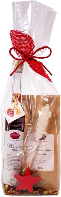 Gourmet Berner Geschenkset Weihnachten Tee Spirituosen 200 g - Bild 1