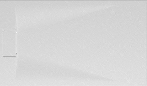 Schulte Duschwanne DWM-Tec aus Mineralguss, rechteckig, Weiß, B/T: 90 x 160 cm - Bild 1
