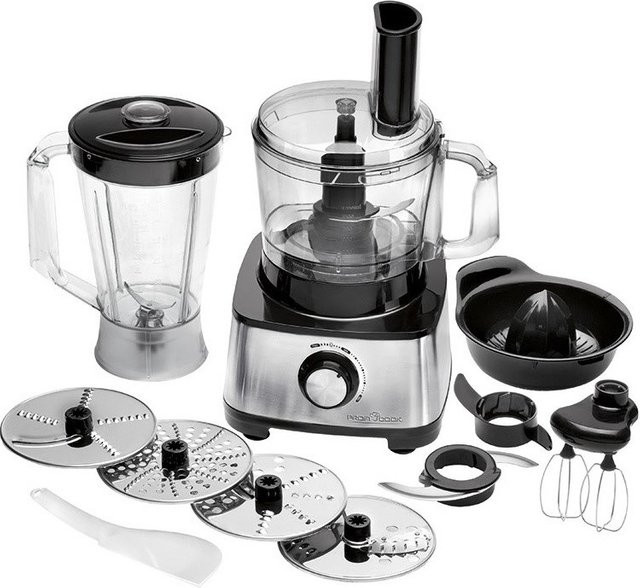ProfiCook Kompakt-Küchenmaschine PC-KM 1063 in Edelstahl und Schwarz - Bild 1