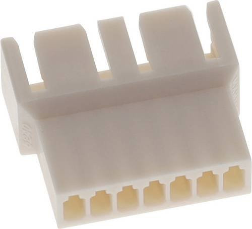 Molex Buchsengehäuse-Kabel in Weiß mit 7 Polen und 2,50 mm Rastermaß - Bild 1