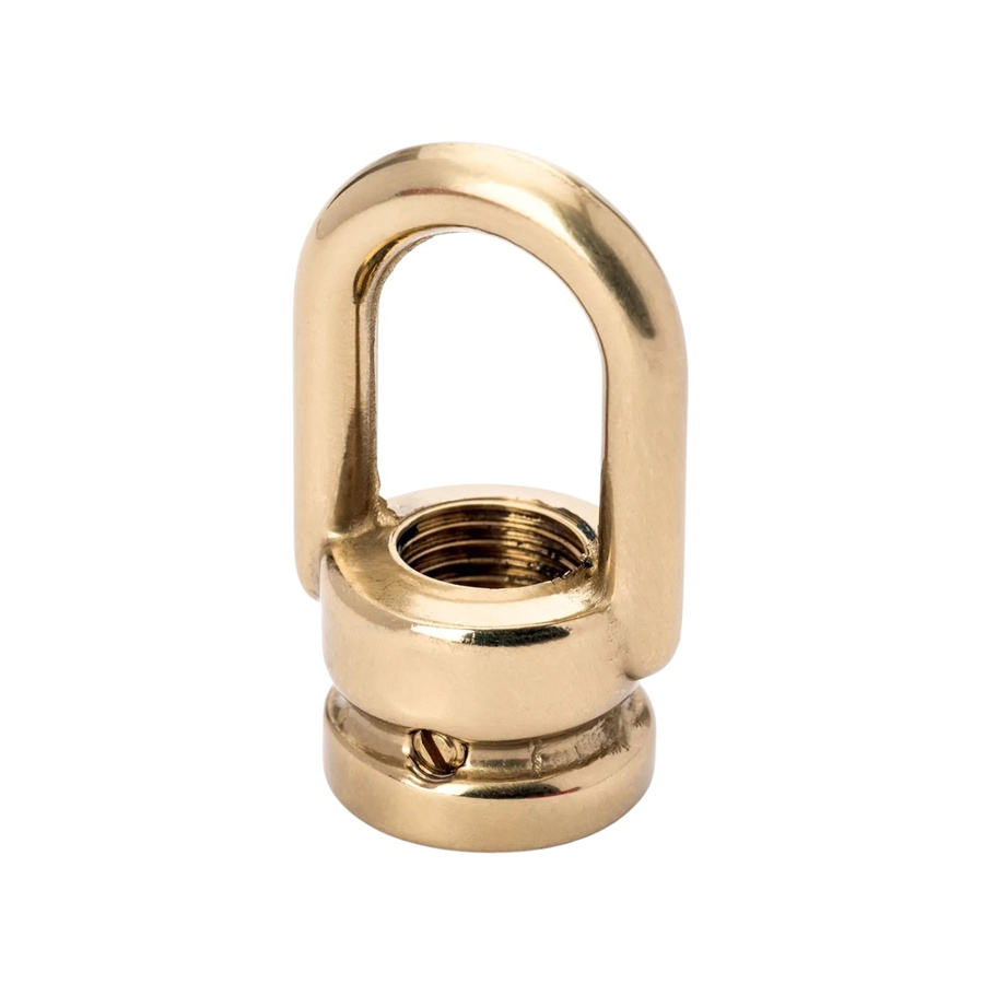 Orion Lightstyle Ringnippel M10x1 aus Messing in Gold/Messing für die Aufhängung - Bild 2