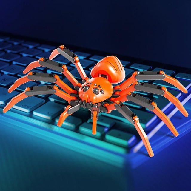 BC Pet Supplies Bewegliche Spinne, 3D-Druck Modell Spielzeug, DIY Material Kit - Bild 1