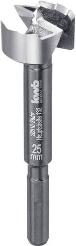 Kwb Forstnerbohrer 25mm aus Edelstahl in Silber und Schwarz - Bild 1