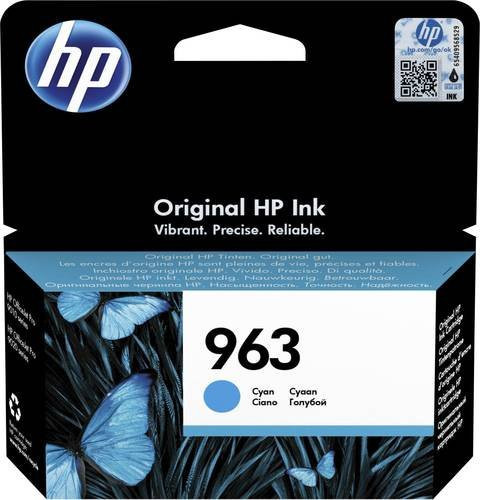 Original HP Tintenpatrone 963 Cyan 3JA23AE mit 10,74 ml für Officejet Pro Serie - Bild 1