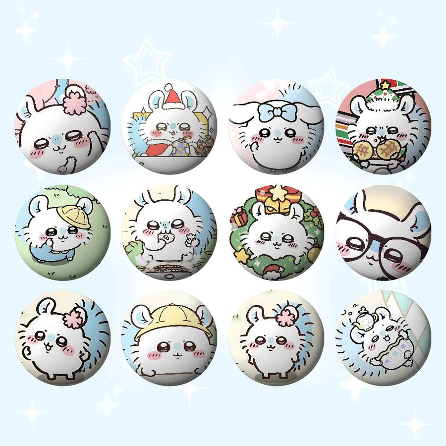 Bilibili Anstecknadel M-Momongas Abzeichen, Metall - Bild 1