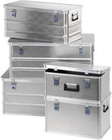 Gmöhling Aluminiumbox A 1539 wasserdicht in Silber mit 42 l Volumen - Bild 1