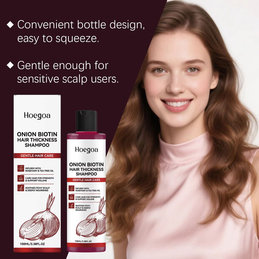 HOEGOA Zwiebel-Biotin Volumen-Shampoo, Unisex - Bild 2